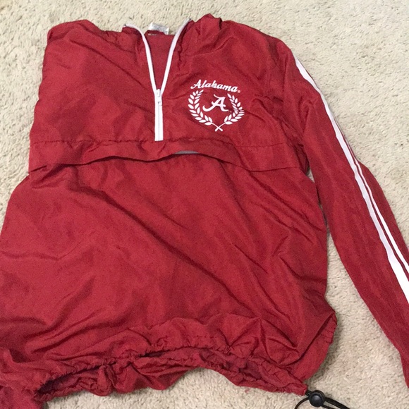 Jackets & Blazers - Red Alabama windbreaker hoodie